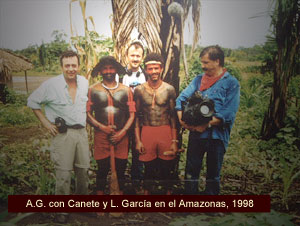 Antonio Glvez en el Amazonas