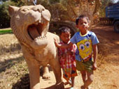 Niños camboyanos